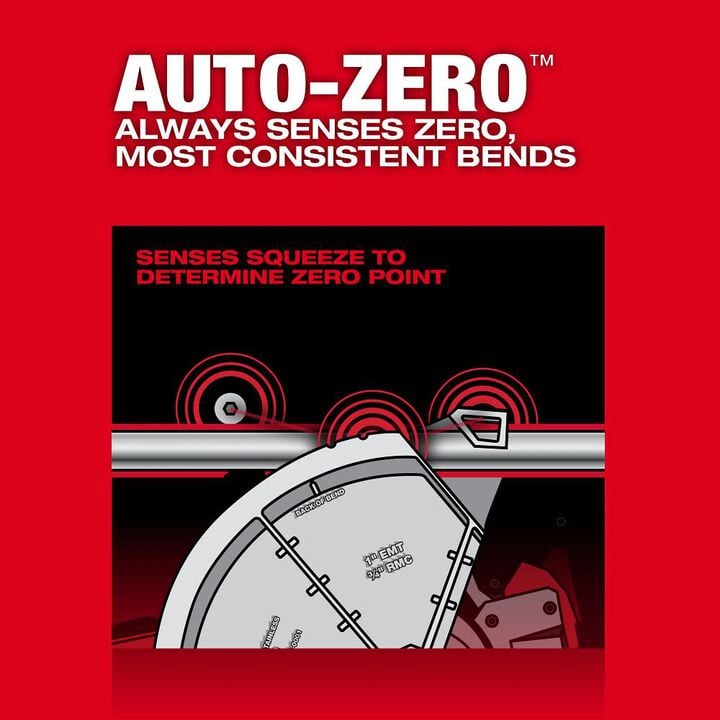 Milwaukee M18 FUEL Branch Conduit Bender with AUTO-ZERO Bare Tool, large image number 4