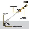 DEWALT 20V MAX 14 in. Folding String Trimmer (Bare Tool), small image number 4