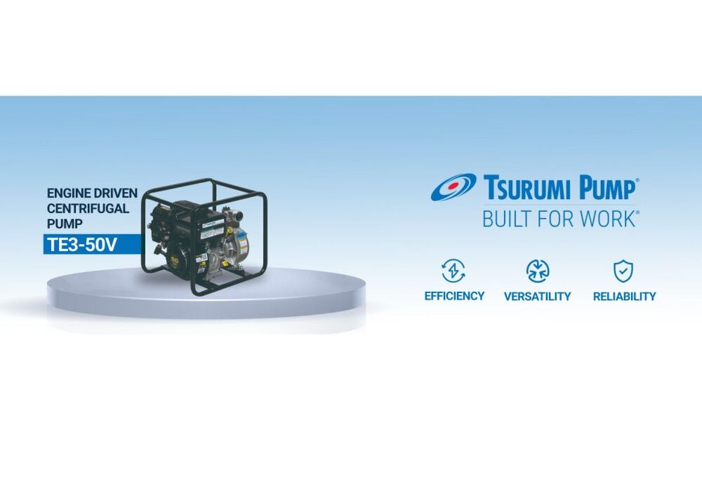 Tsurumi TE 2 Inch 137 GPM Vanguard Centrifugal Pump, large image number 6