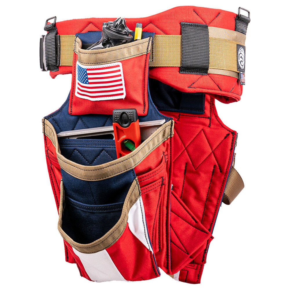 Badger Tool Belts Carpenter Standard Tool Belt- American Flag Small, large image number 1