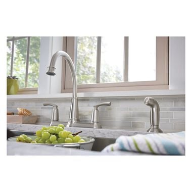 Moen Bexley Kitchen Faucet With Side