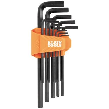 Klein Tools SAE L-Style Long Hex Key Set 12 Pc