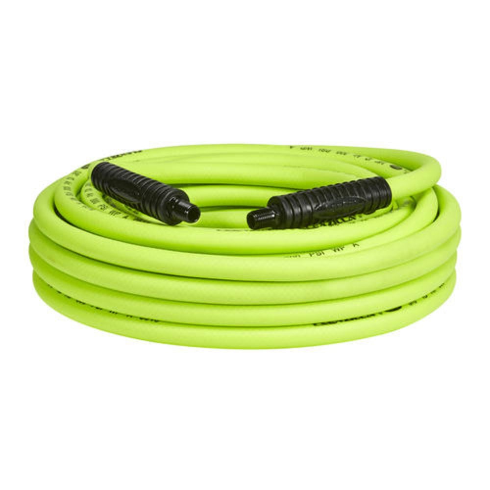 Flexzilla Air Hose 3/8in x 50' ZillaGreen with 1/4in MNPT ends, large image number 1