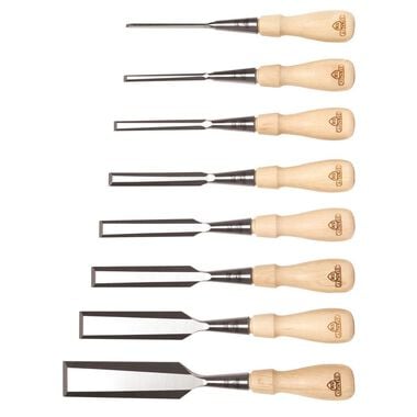 Stanley Sweetheart Socket Chisel Set with Tool Roll 8pc
