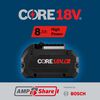 Bosch 18V CORE18V Starter Kit with (2) CORE18V 8.0 Ah Performance Batteries, small