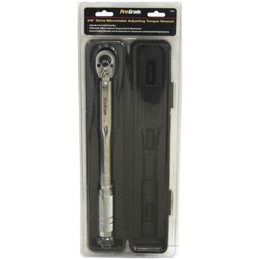 Allied International Prograde Micrometer Adjusting Torque Wrench 3/8In Drive