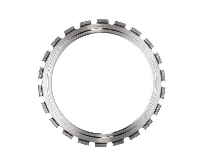 Husqvarna Construction ELITE-RING PRE-CUT 14 Inch Segmented Diamond Ring Saw Blade for Concrete, large image number 1