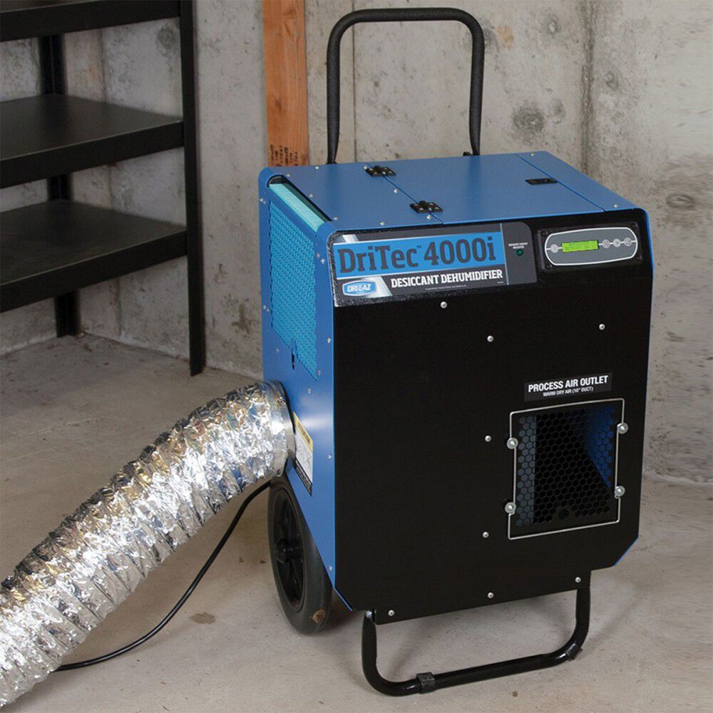 DriEaz DriTec 4000i Desiccant Dehumidifier 395 Cfm 4 Pro Filter 114621