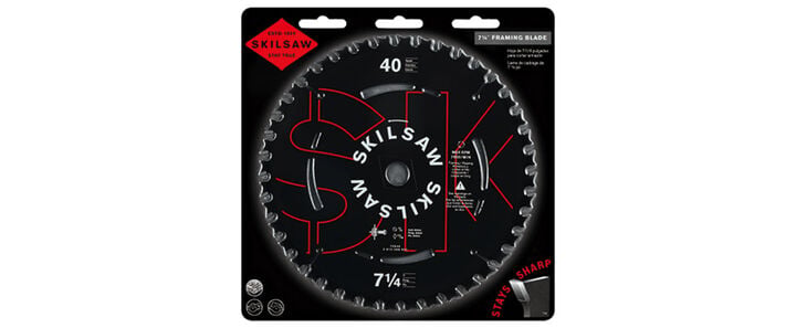 SKILSAW 7-1/4 Inch 40T Pack of 10 Framing Saw Blades, large image number 3