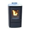 Cleveland Iron Works No.215 Mini EPA Approved High-Efficiency Pellet Stove with Smart Home Technology Heats 800 Sq Ft Area, small