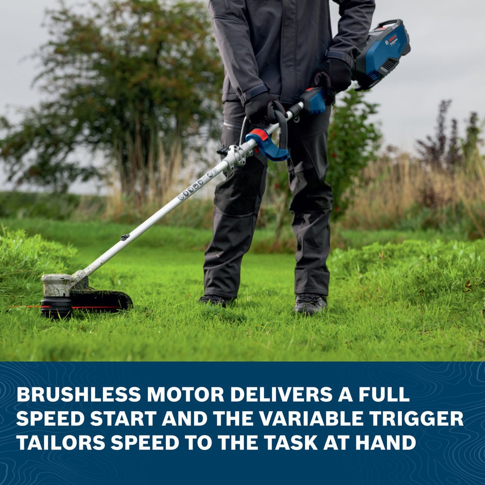 Bosch 18V Brushless String Trimmer (Bare Tool), large image number 9