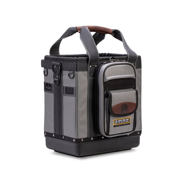 Veto Pro Pac 70 Lbs Large Gray Open Top Plumbing Bag, large image number 4