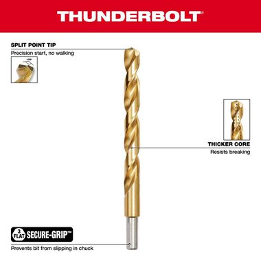 Milwaukee Thunderbolt Titanium Coated Drill Bit Set 20pc, large image number 4