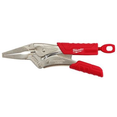 Milwaukee 6 in. TORQUE LOCK Long Nose Locking Pliers With Grip