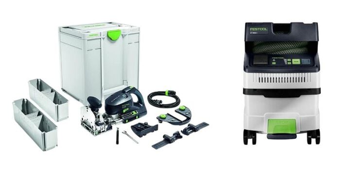 Festool DF 700 Domino XL Joiner & CT MIDI I Bundle