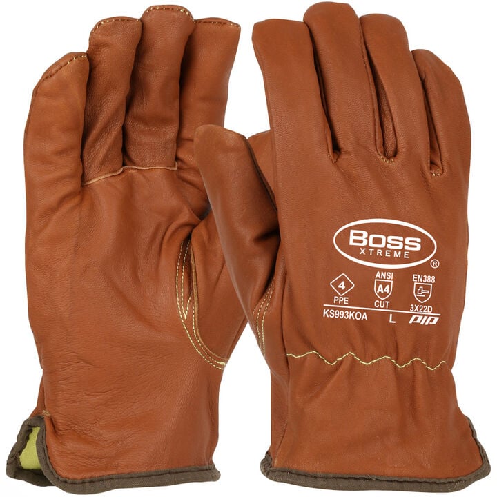 Protective Industrial Products Boss Xtreme Goatskin Driver Gloves 3X