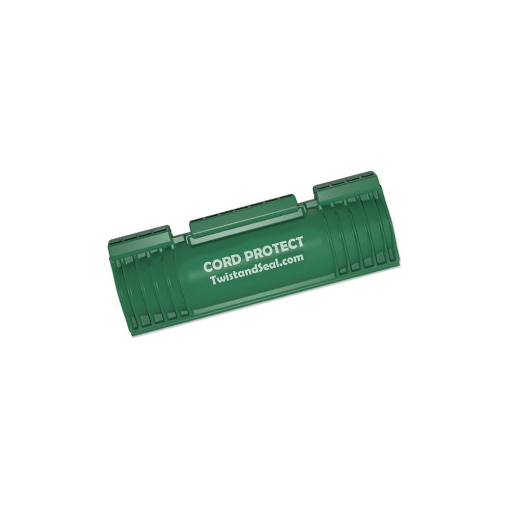 Twist and Seal Outdoor Extension Cord Protector Green Heavy Duty