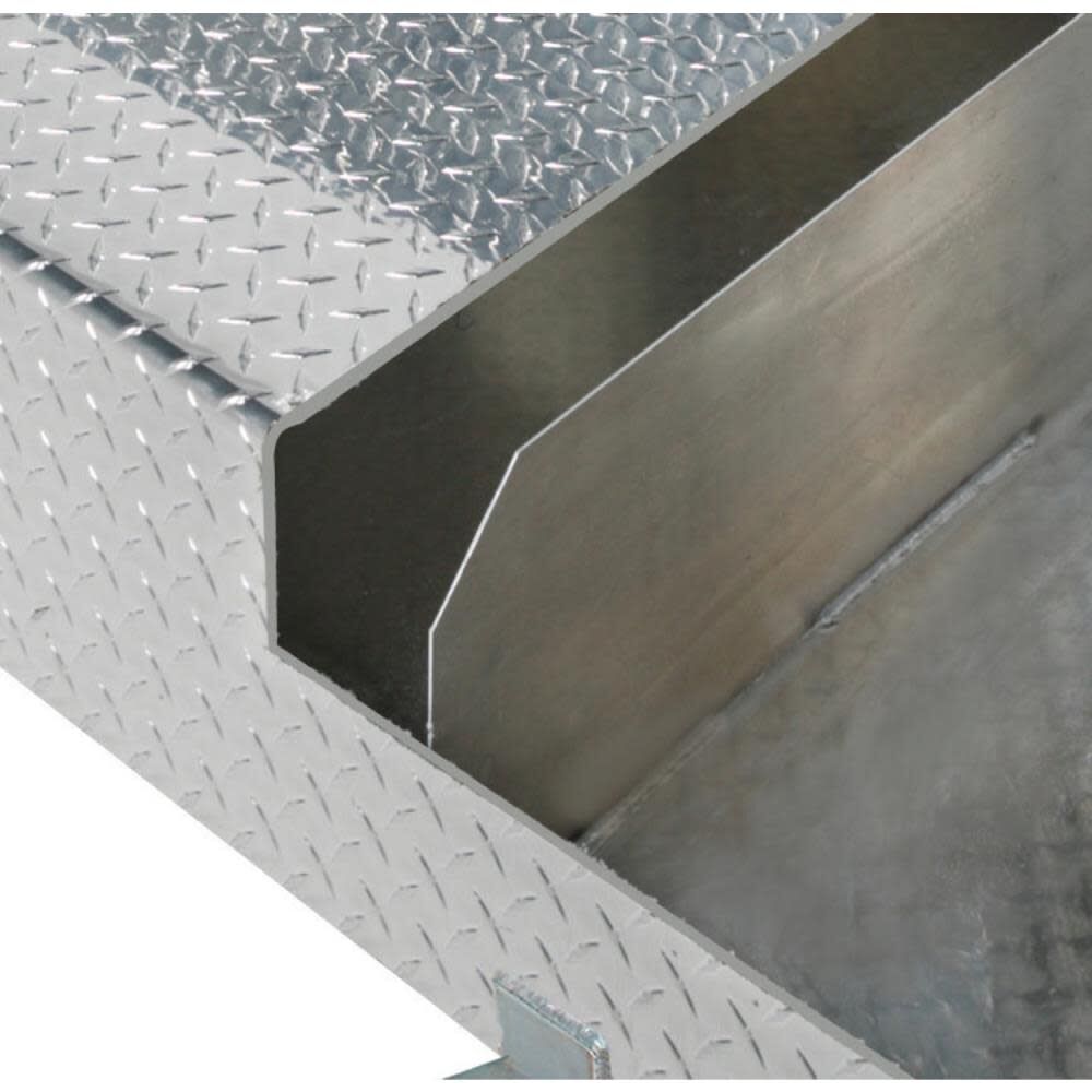 Crescent JOBOX 74 Gallon LShaped Tank with Removable Chest Aluminum