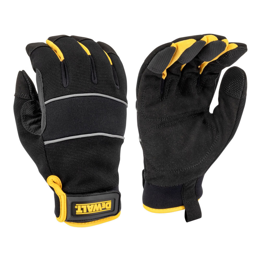 DEWALT Touchscreen Cold Weather Gloves Yellow & Black Size Large – DPG752L