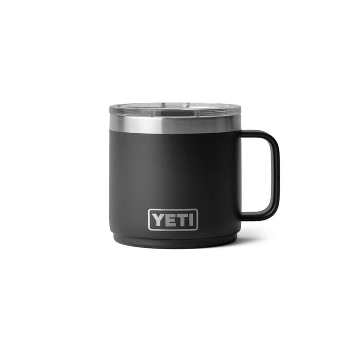 YETI Rambler 14 Oz Stackable Mug with Durasip Ceramic Lining Black