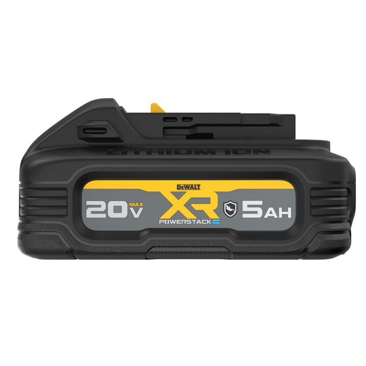 DEWALT 20V MAX XR POWERSTACK 20V 5Ah Oil Resistant Lithium Ion Power Tool Battery Pack with Fuel Indicator, large image number 6