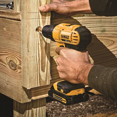 DEWALT 10 Inch Corded Jobsite Table Saw with Rolling Stand & Cordless Drill/Driver Combo Kit Bundle, large image number 7