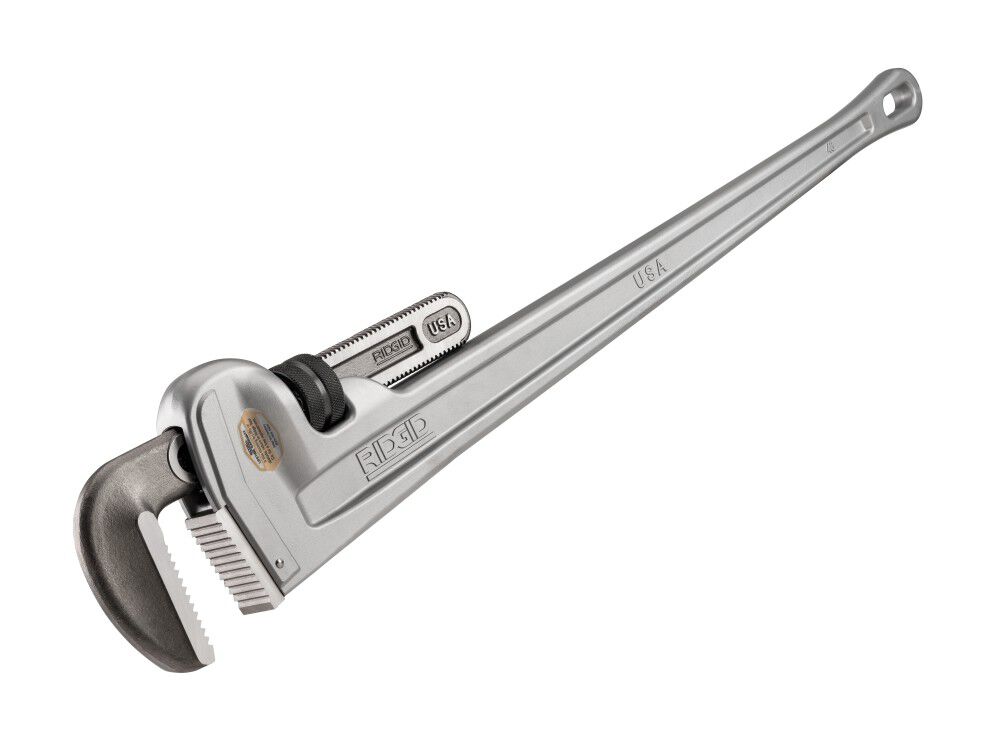 Ridgid 48 Inch Aluminum Straight Pipe Wrench, large image number 1