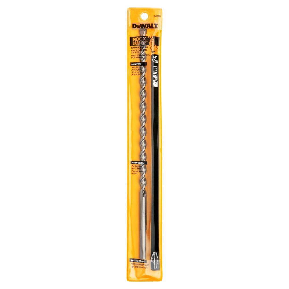 DEWALT 3/8X12 ROUND SHANK BIT, large image number 9