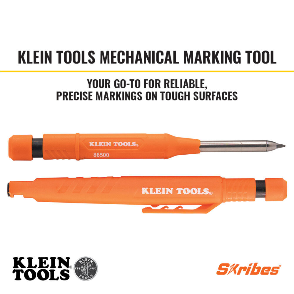 Klein Tools Skribes 2.8 mm ABS Mechanical Marking Tool with Replacement Lead, large image number 2