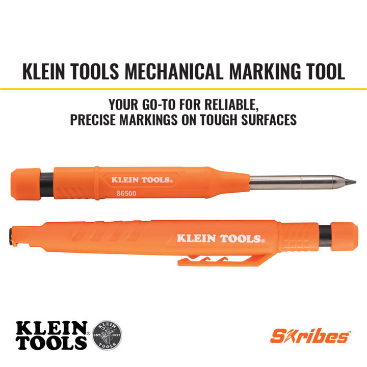 Klein Tools Skribes 2.8 mm ABS Mechanical Marking Tool with Replacement Lead, large image number 1