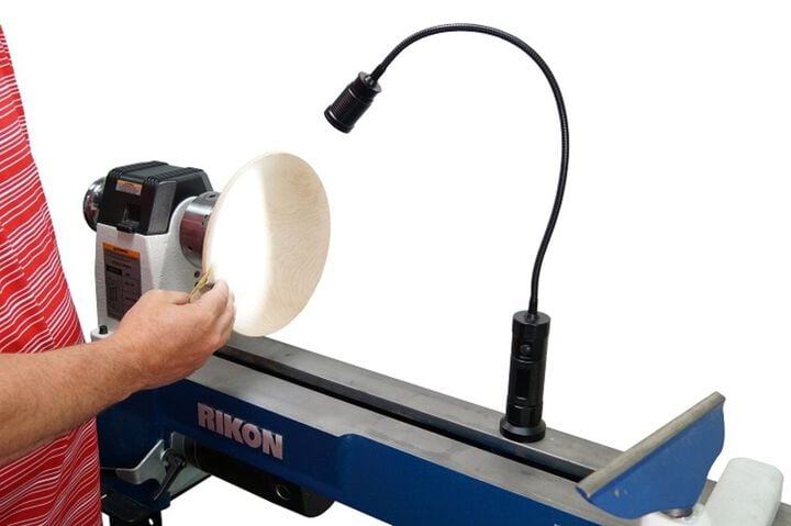 RIKON Gooseneck Workligh with Magnetic Base & Clip LED 500 Lumens, large image number 1