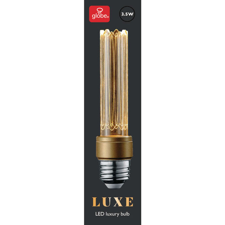 Globe Electric Luxe LED Light Bulb 40W 130 Lumens 2200K Filament, large image number 3