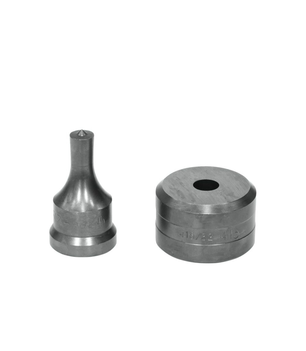 Edwards 7/16 Inch Punch x 15/32 Inch Die Steel Round Punch & Die Set, large image number 1