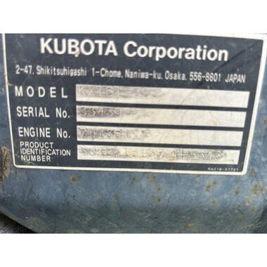 Kubota Super Series KX161-3SS Diesel Mini Excavator - Used 2007, large image number 14