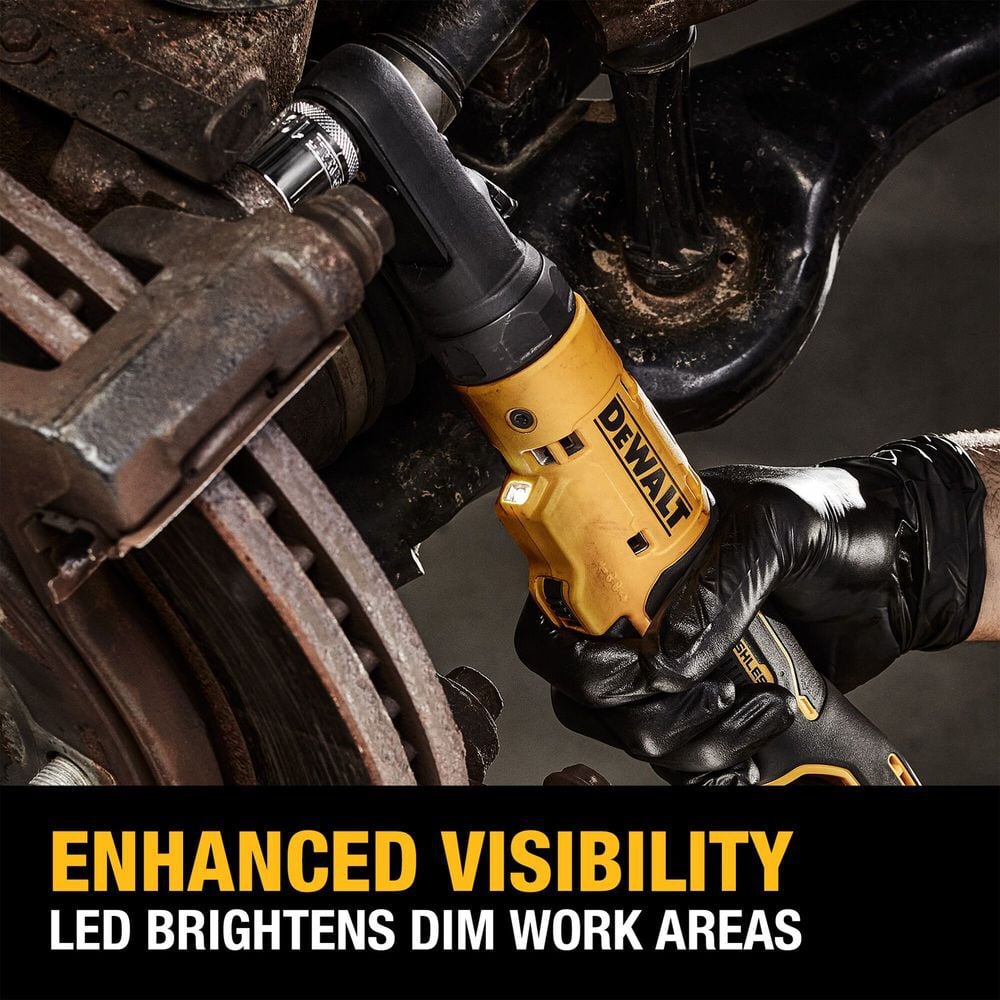 DEWALT XTREME 12V MAX Cordless 3/8 in and 1/4 in Sealed Head Ratchet Kit, large image number 6