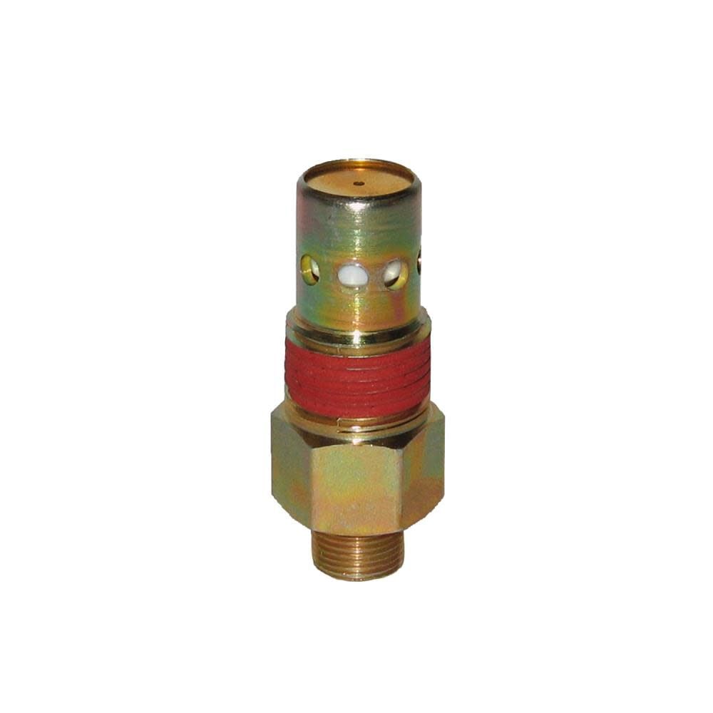 Powermate 1/2 in NPT x 3/8 in Tube with 1/8 in Bleeder Check Valve, large image number 1