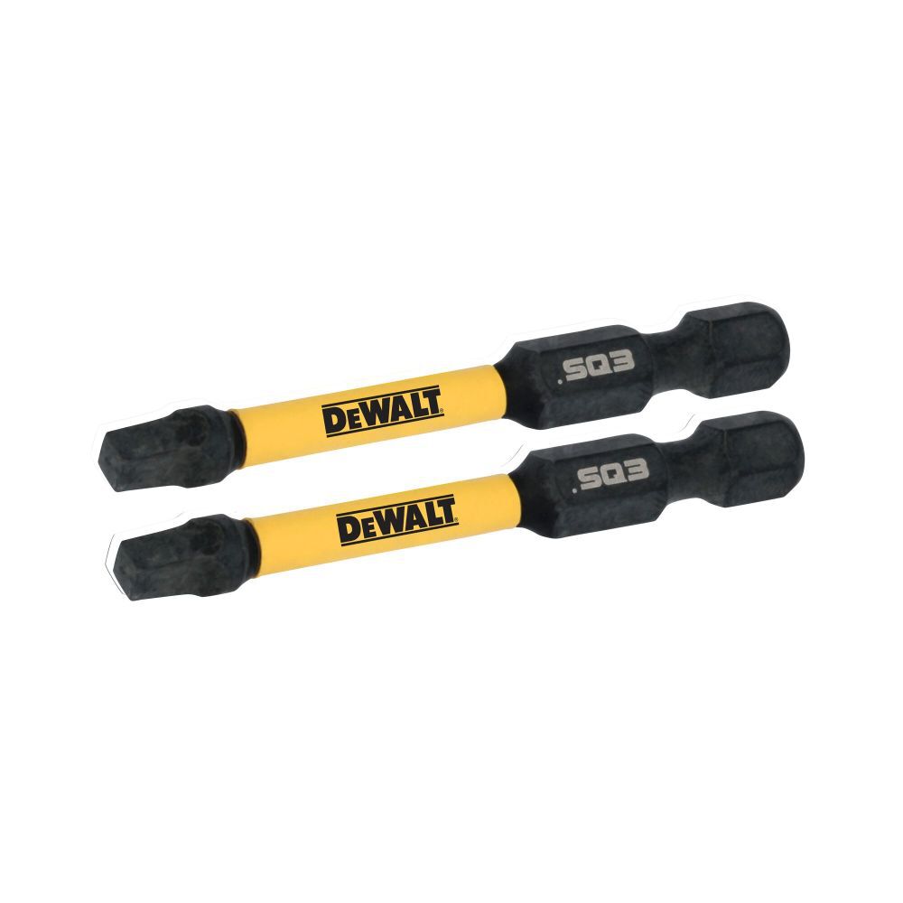 DEWALT Elite Series 2-1/4 Inch SQ3 Bits, 2 Pieces, large image number 6