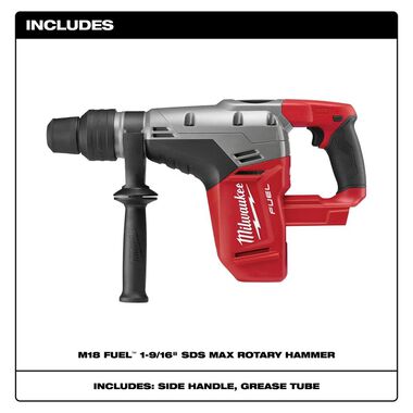 Milwaukee M18 FUEL 1-9/16 in. SDS-Max Rotary Hammer  (Bare Tool), large image number 1