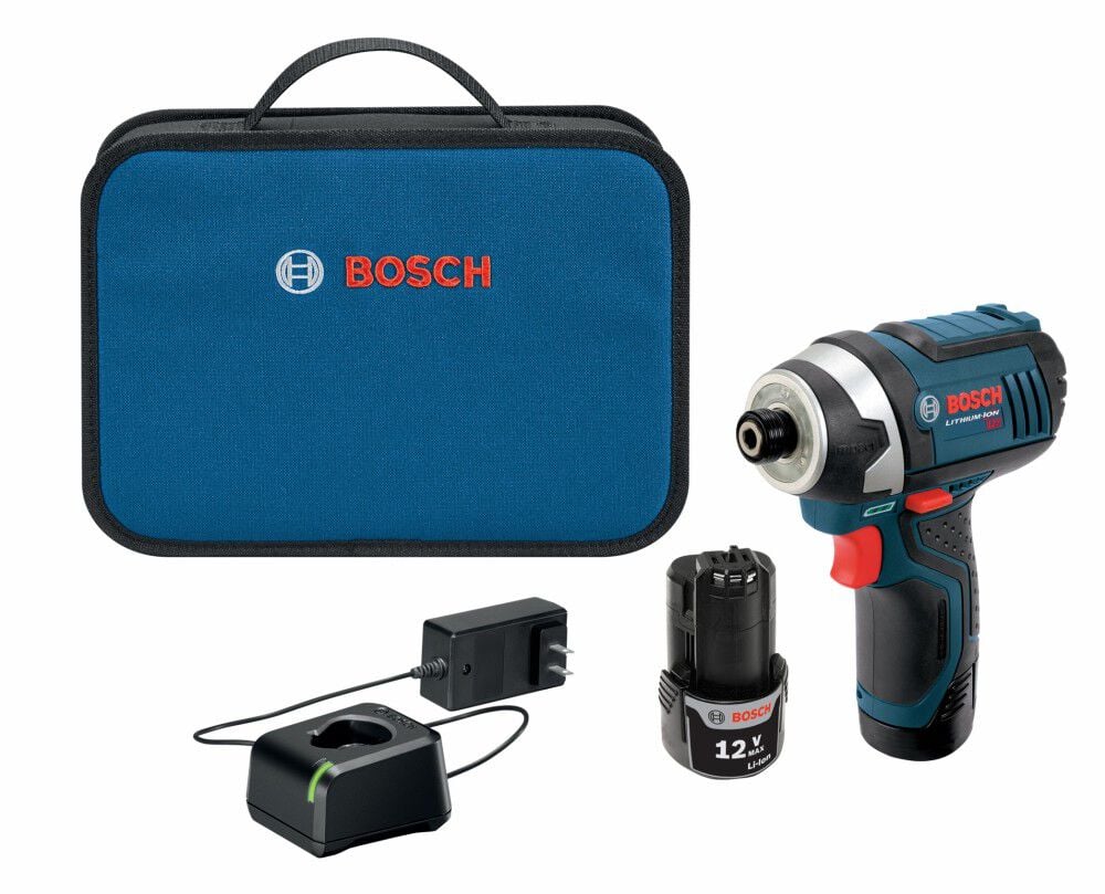 Bosch 12V Max Impact Driver Kit Reconditioned - PS41-2A-RT