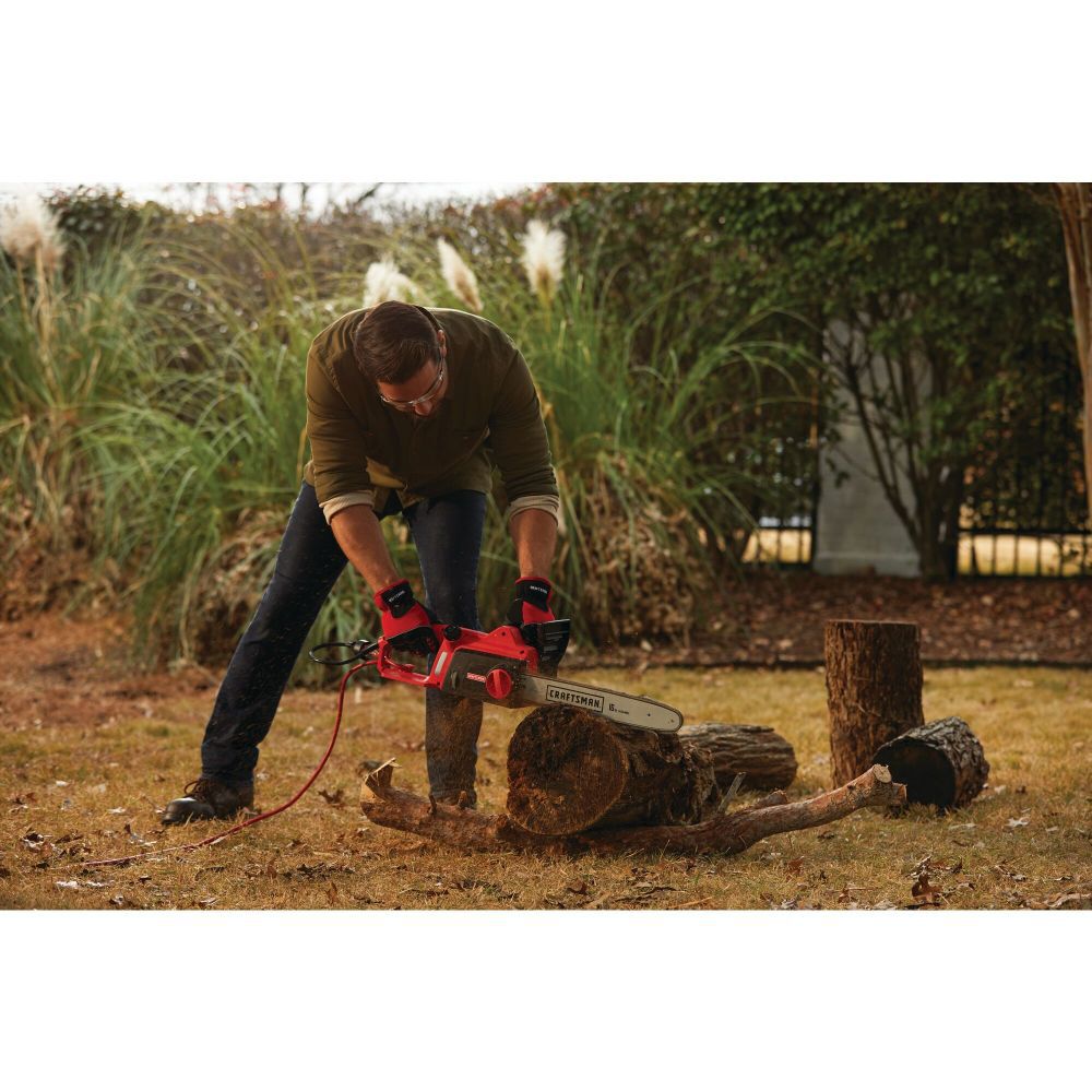 CRAFTSMAN 12 Amp 16 Inch Corded Chainsaw, large image number 6