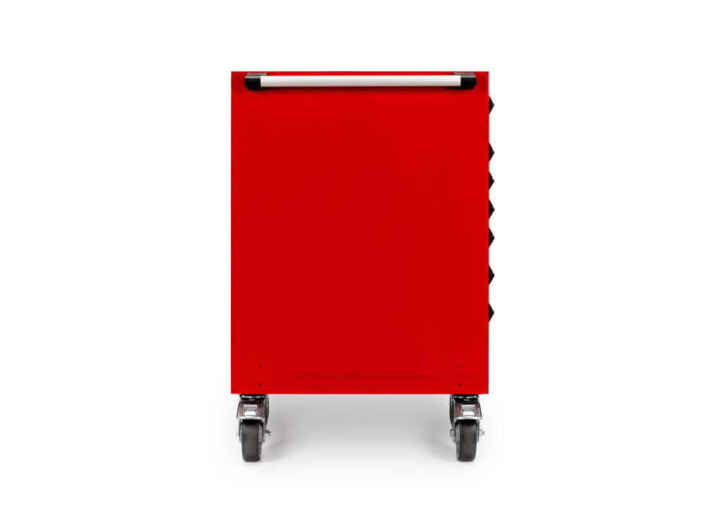 Tekton 7-Drawer Tool Cabinet, Stainless Steel Top, Red (60 x 27 x 41-1/2 Inch), large image number 3