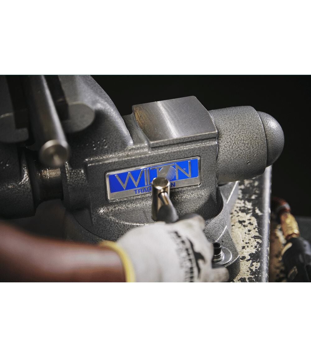 Wilton Tradesman 6-1/2 Round Channel Vise with Swivel Base, large image number 8