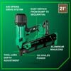 Metabo HPT 18V MultiVolt Cordless 21 Degree 3-1/2 Inch Plastic Strip Framing Nailer Kit &  18 Inch Extended Magazine Bundle, small image number 4