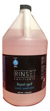 Rinse Sanitizer Liquid Gel 80% Alcohol 1 Gallon with Pump, small image number 1