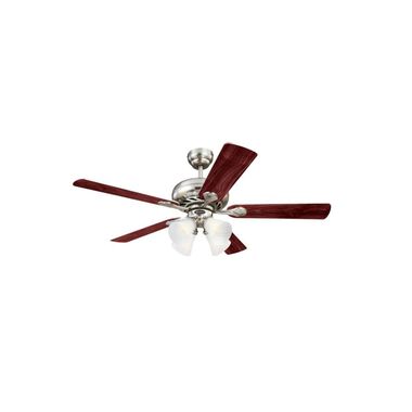 Westinghouse 52in Swirl Brushed Nickel LED Indoor Ceiling Fan