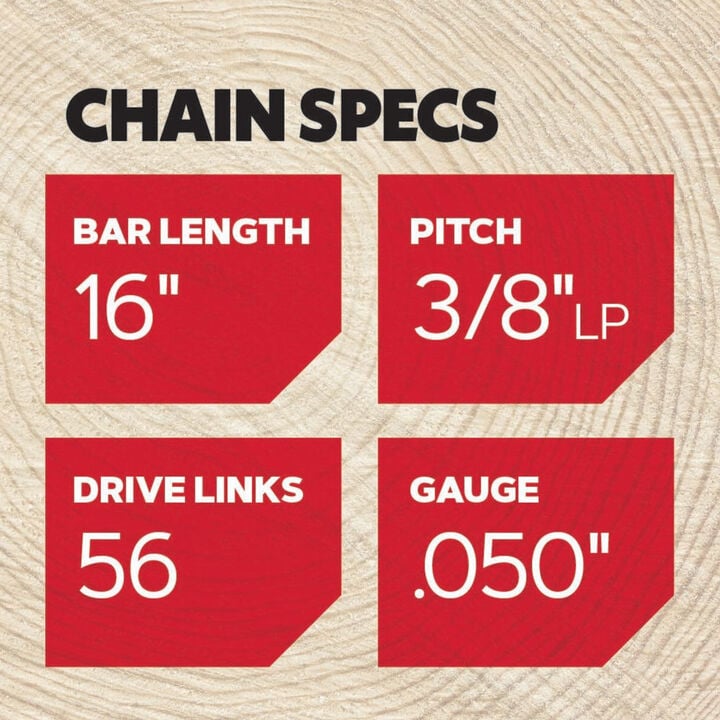 Oregon 16 Inch Advancecut Chainsaw Chain, 3/8 Inch Pitch, large image number 3