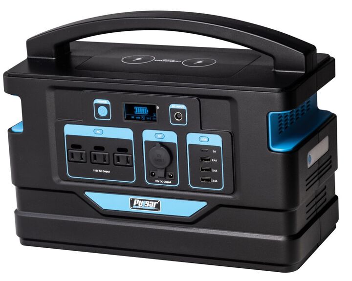 Pulsar Products 2,000 Watt Lithium-Ion Battery Solar Portable Power Station, large image number 2