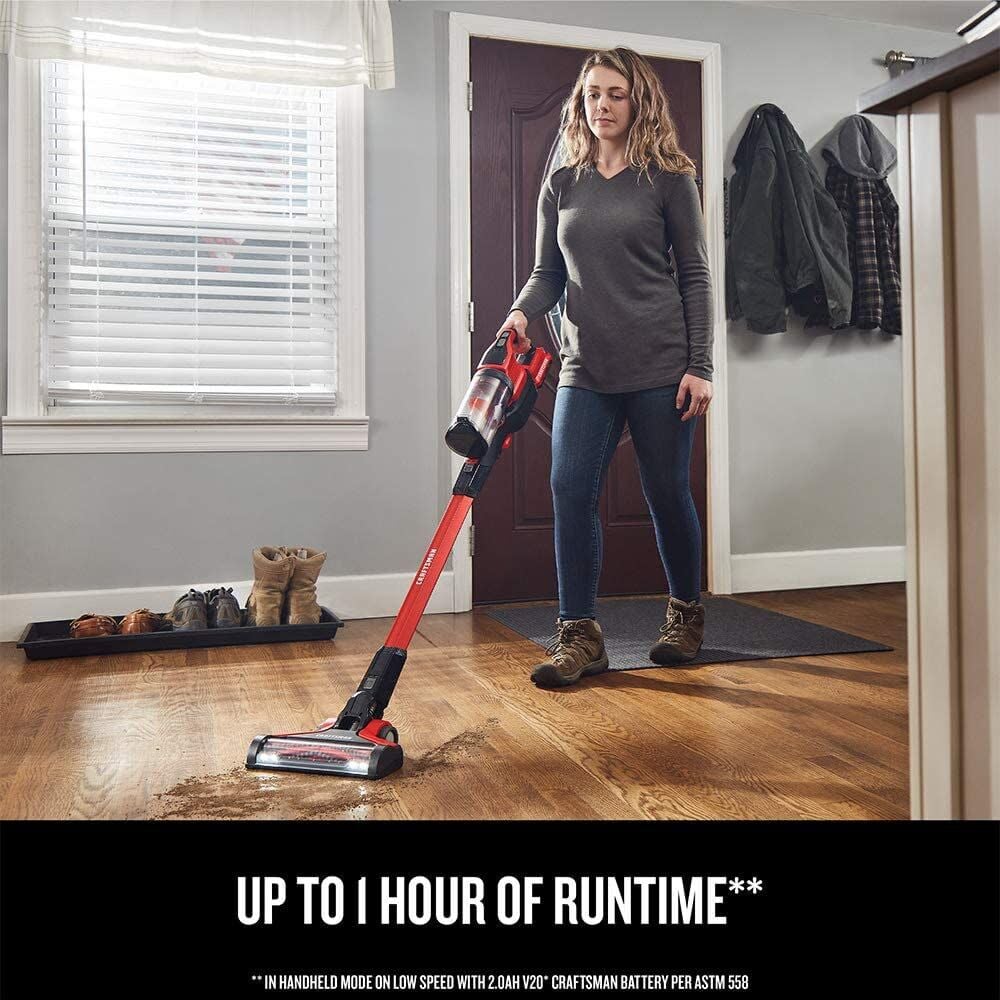 CRAFTSMAN V20* Cordless Stick Vacuum Kit, large image number 9