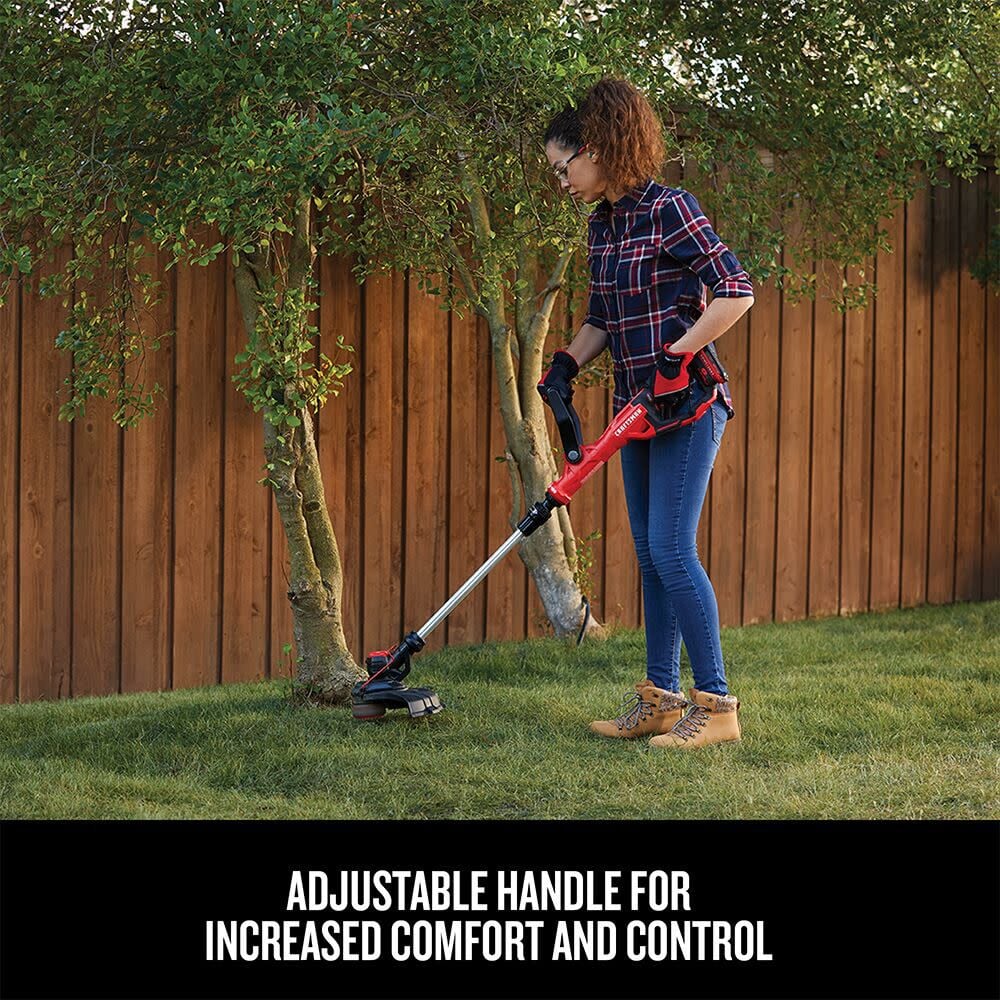 CRAFTSMAN V20* WEEDWACKER 13 Inch Cordless String Trimmer and Edger Kit, large image number 6