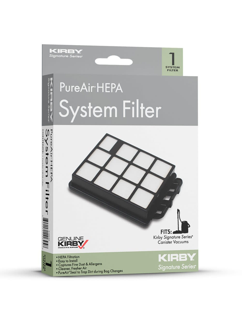 Kirby Signature Series PureAir HEPA Canister System Filter, large image number 1